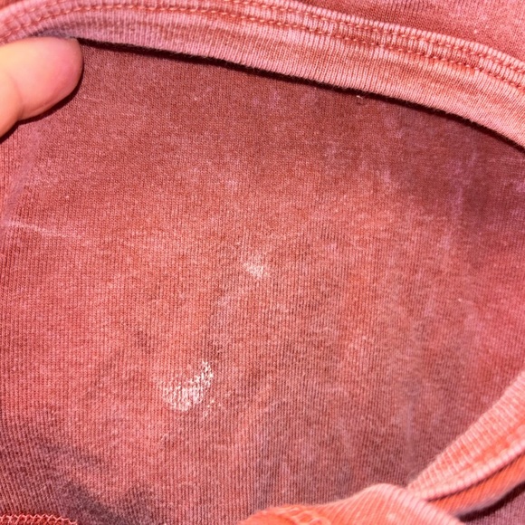 Altar’d State Washed Red Cropped Racerback Tank Top Size Small - Picture 5 of 7